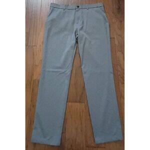 Greyson Montauk Men's Gray Golf Relaxed Fit Stretch Pants Sz 36x32